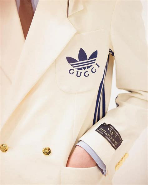 gucci adidas blazer womens|gucci ladies blazer.